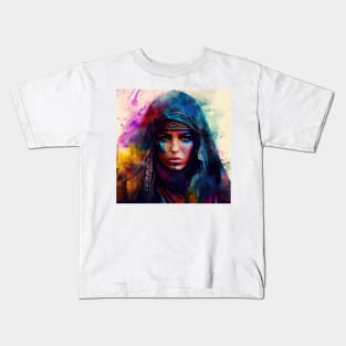 Powerful Tuareg Woman #1 Kids T-Shirt